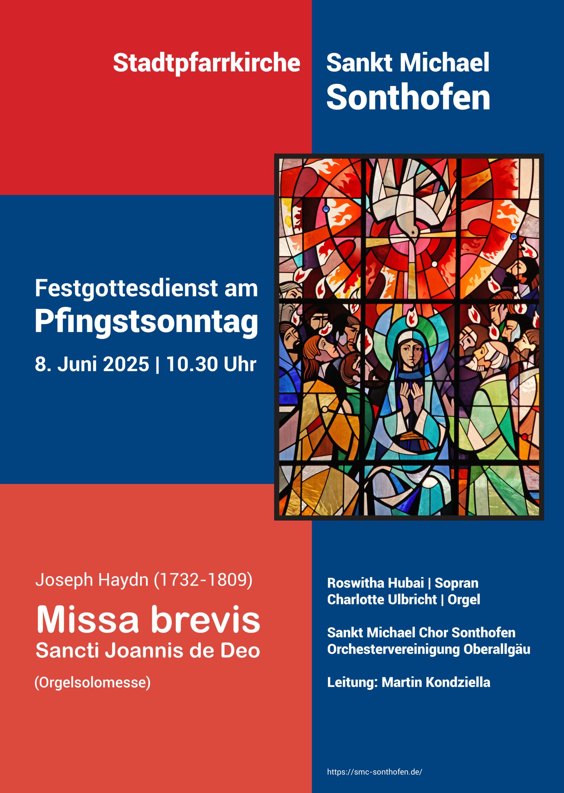Mehr über den Artikel erfahren Pfingstfestgottesdienst